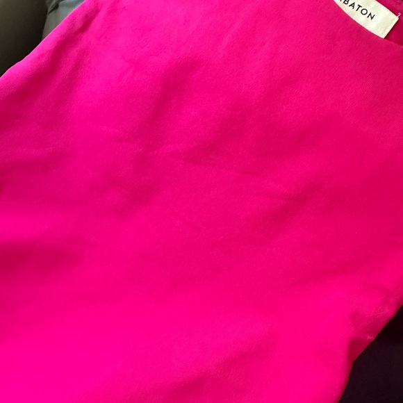 Hot pink Babaton contour muscle tank - Picture 5 of 7